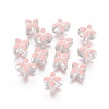 Alloy Enamel European Beads MPDL-R006-04-2