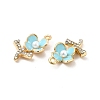 Alloy Rhinestone Enamel Pendants ENAM-K020-02D-3