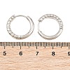 Brass Huggie Hoop Earrings KK-CBA8A92-04P-5