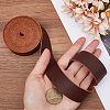 2M Flat AB Grade Cowhide Leather Cord AJEW-WH0479-73G-02-3