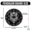 CREATCABIN 1Pc Chakra Gemstones Dowsing Pendulum Pendants FIND-CN0001-15A-2
