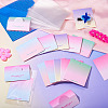 100Pcs Rectangle Gradient Color Paper Hair Clip Display Cards CDIS-TA0001-32-5