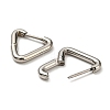 Stainless Steel Huggie Hoop Earrings EJEW-E602-01P-2