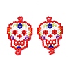 Handmade Seed Beads Links Connectors LS-SEED-I012-48A-1