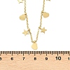 304 Stainless Steel Bib Necklaces for Women NJEW-A065-01C-G-3