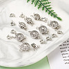 28Pcs 6 Style Brass Box Clasps FIND-TA0001-53-4