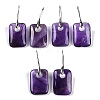 Natural Amethyst Dangle Earrings EJEW-C119-02P-10-1