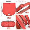 Handmade PU Leather Crochet Shoulder Bag Accessories Kits DIY-CL0002-52A-2