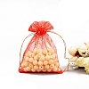 Gold Stamping Moon & Star Organza Drawstring Gift Storage Bags PW-WG08560-05-1