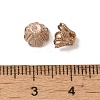 304 Stainless Steel Bead Caps STAS-P363-03A-RG-3