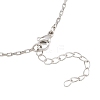Brass Box Chain Bracelet Making KK-CBADBBF-02P-2