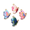 Alloy Enamel Pendants ENAM-D043-03G-1