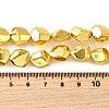 Electroplate Glass Beads Strands EGLA-V001-06A-4