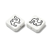 Handmade Porcelain Beads PORC-Z004-02B-2