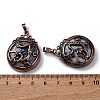 Natural Blue Spot Jasper Pendants G-A241-02R-07-3