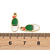 304 Stainless Steel Enamel Charms STAS-C137-03B-G-3
