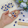 16Pcs Alloy Rhinestone Cabochons FIND-FG0004-26B-3