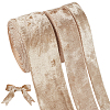 15 Yards 3 Styles Polyester Single Face Velvet Ribbons SRIB-BC0001-31A-1