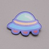 Spacecraft Plastic Brooch for Backpack Clothes JEWB-TAC0007-07-1