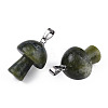 Natural Southern Jade Pendants G-N0325-10P-3