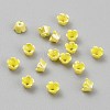 Opaque Resin Bead Caps RESI-CJC0015-29A-1