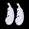 Acrylic Imitation Shell Pendants OACR-P039-06A-1