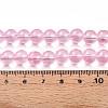 Baking Paint Transparent Glass Beads X1-DGLA-N006-8mm-01-4
