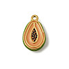 304 Stainless Steel Enamel Pendants STAS-I335-01G-01-1
