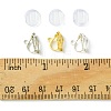 12Pcs 3 Colors Brass Clip-on Earring Findings KK-FS0001-33-5