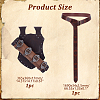 PU Leather Medieval Viking Renaissance Clothing Belt Accessories DIY-WH0622-693-2