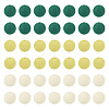 191~193Pcs Rubberized Style Imitated Silicone Acrylic Beads MACR-TA0001-94A-2