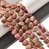 Natural Rhodonite Beads Strands G-R190-10mm-61-1