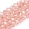 Electroplate Glass Beads Strands LS-EGLA-A034-T6mm-A34-1