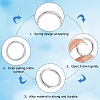 Zinc Alloy Spring Gate Rings FIND-SP0001-08B-6