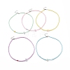 Opaque Acrylic Beaded Bracelets NJEW-JN04174-1