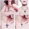 DIY Cross Pendant Silicone Molds DIY-E057-02-7