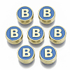 Alloy Enamel Beads X-ENAM-S122-028B-NR-1