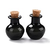 Round Glass Cork Bottles Ornament X-GLAA-D002-03A-1