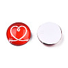Glass Cabochons GGLA-WHC0001-06-5