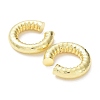 Rack Plating Brass Cuff Earrings for Women EJEW-G352-09G-2