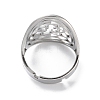 304 Stainless Steel Open Rings for Women RJEW-S240-03P-3