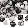 Natural Tourmalinated Quartz Beads GG-CBAD0F6-A10-01-1