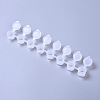 Plastic Paint Pots Strips LS-DIY-WH0156-99-2
