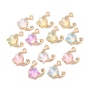 Alloy Glass Pendants FIND-K030-15G-1