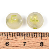 Luminous Frosted Acrylic Beads FACR-T008-02F-4