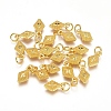 Electroplated Alloy Charms X-PALLOY-G267-13G-1