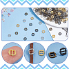  240pcs 4 Colors Rectangle Alloy Buckle FIND-NB0003-97-4