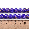 Baking Paint Glass Beads X1-DGLA-N010-10mm-06-4