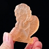 Natural Selenite Carved Healing Angel Stone PW-WG69034-01-2