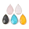 Natural & Synthetic Mixed Stone Big Pendants G-Q606-36KCG-1